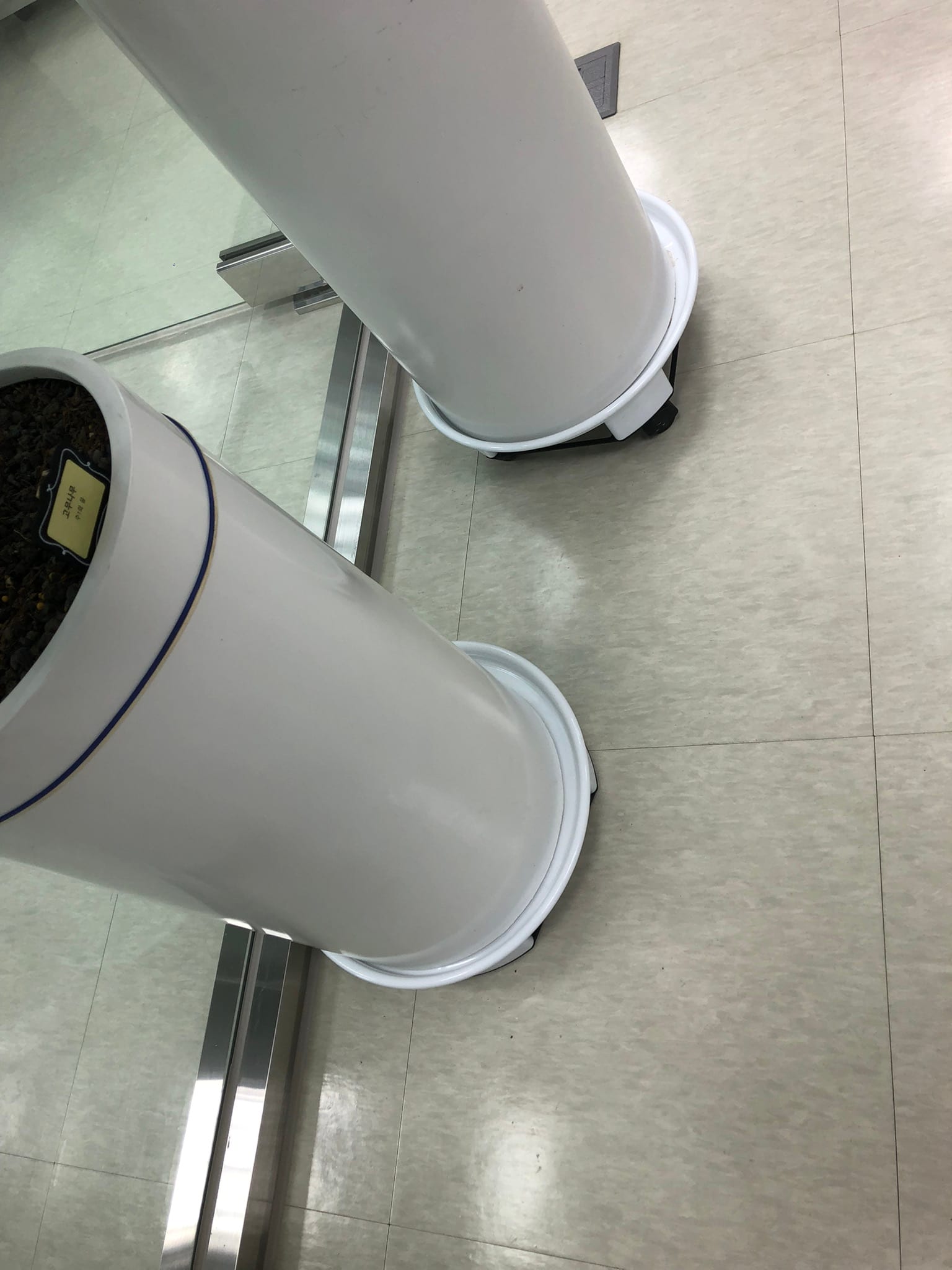 거제 장승포동 바닥왁스코팅 시공 사진