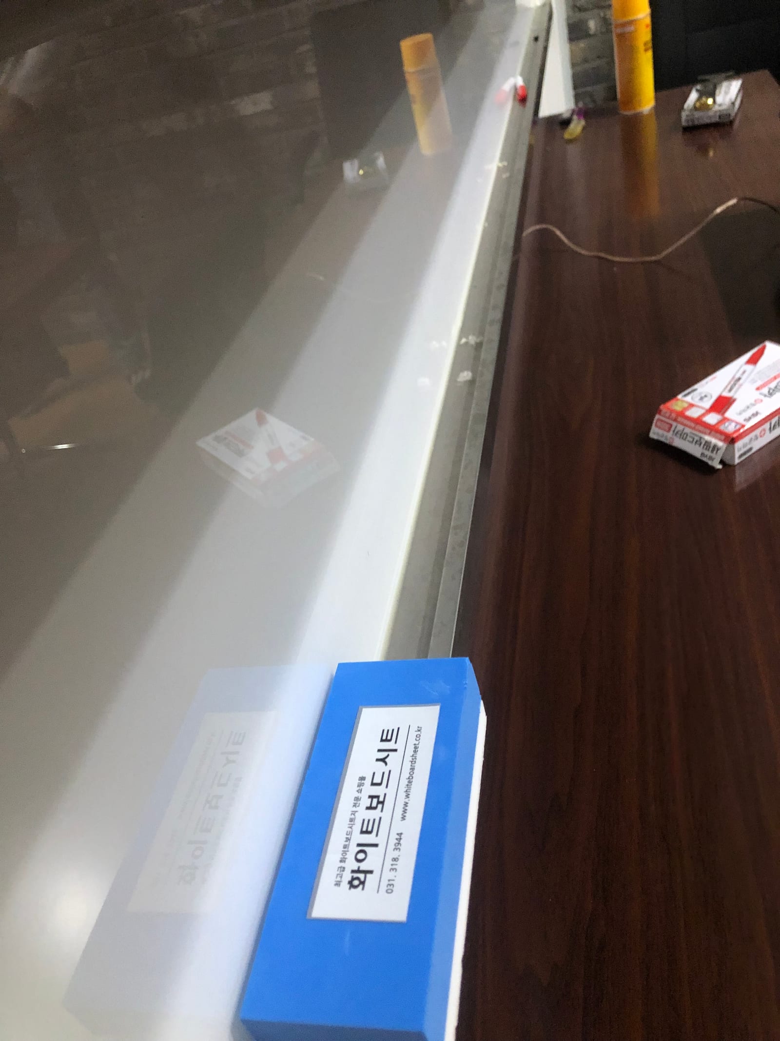 거제 장승포동 바닥왁스코팅 시공 사진